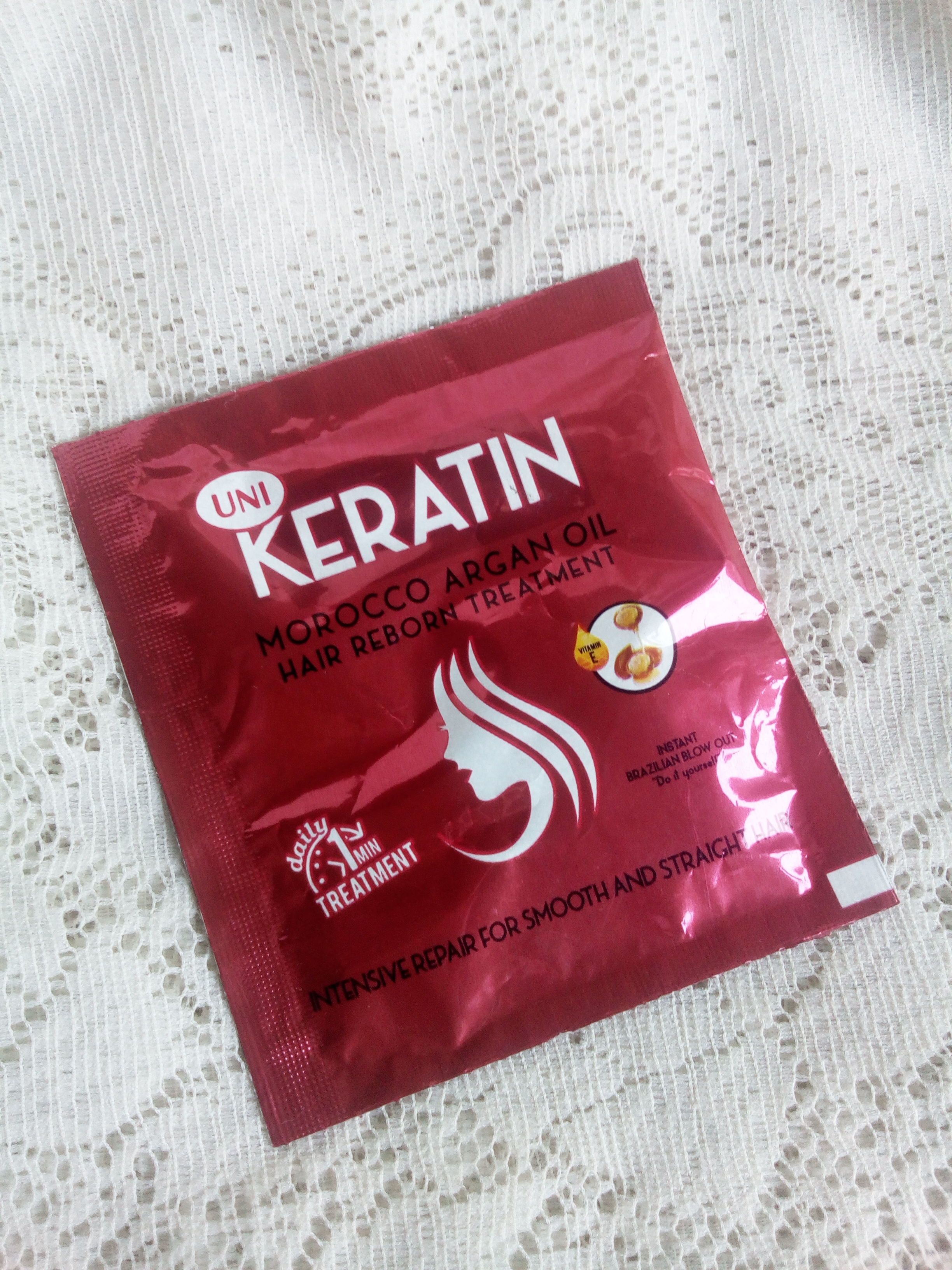 Uni Keratin Morocco (Red) Argan Oil Hair Reborn Treatment – Center of Beauty